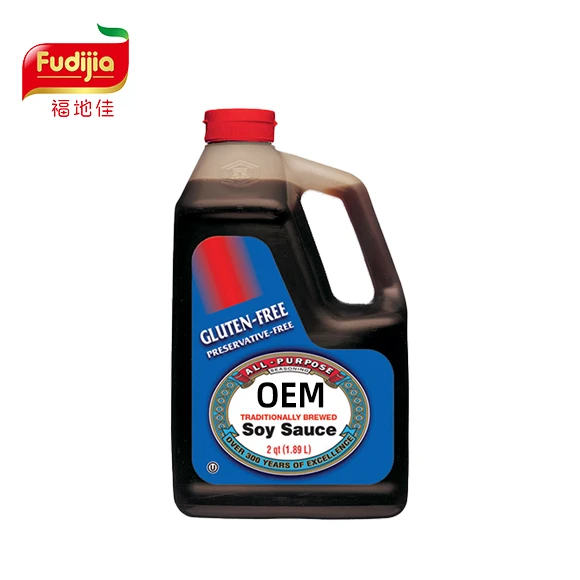 Gluten Free Soy Sauce Glass Jar