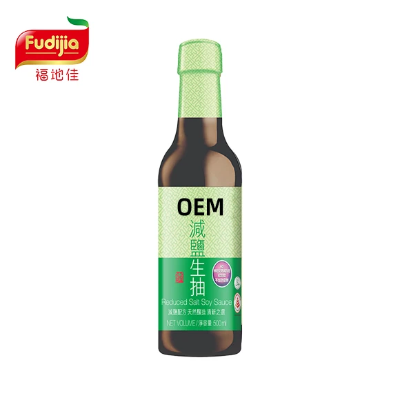 Low Salt Soy Sauce 500ML