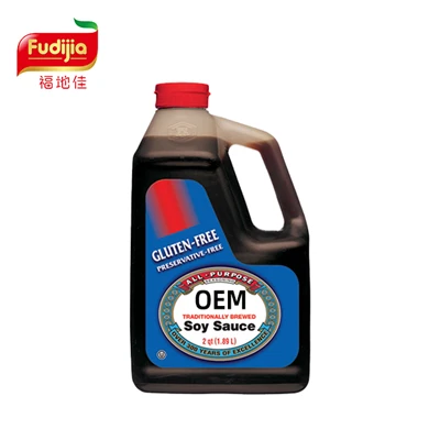 Gluten Free Soy Sauce Glass Jar