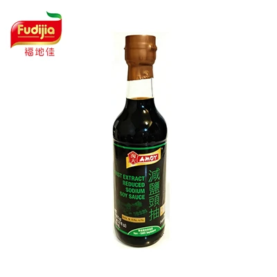 Low Salt Soy Sauce Glass Jar